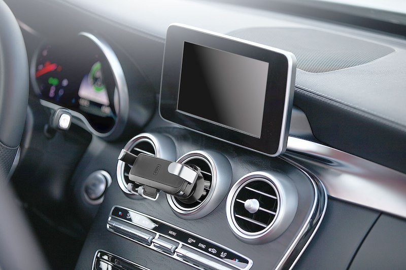 SUPPORTO AUTO AERAZIONE GRAVITY NERO