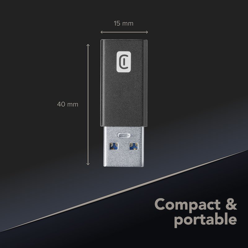 Cellularline Adattatore Auto USB Usbc2acaradapterk