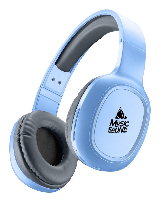 Cellularline Cuffie Btheadbbasicmsb Blu