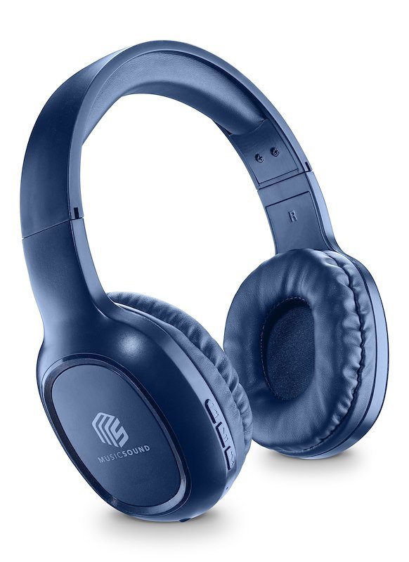 Cellularline Cuffie Btheadbbasicmsb Blu