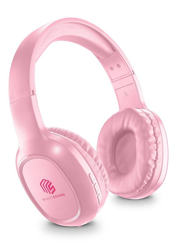 Cellularline Cuffie Btheadbbasicmsp Rosa