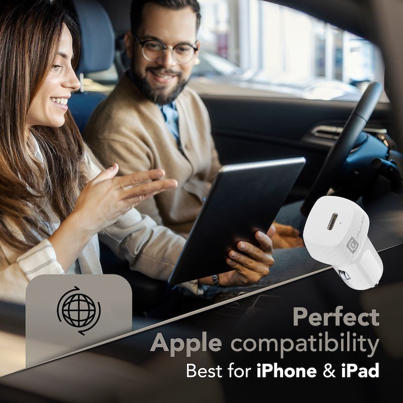 Cellularline USB-C CHARGER  KIT Cbriphkitc2lmfi20w Bianco