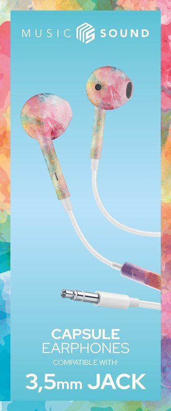CELLULARLINE AUCAPSULEMSFAN215 Multicolore