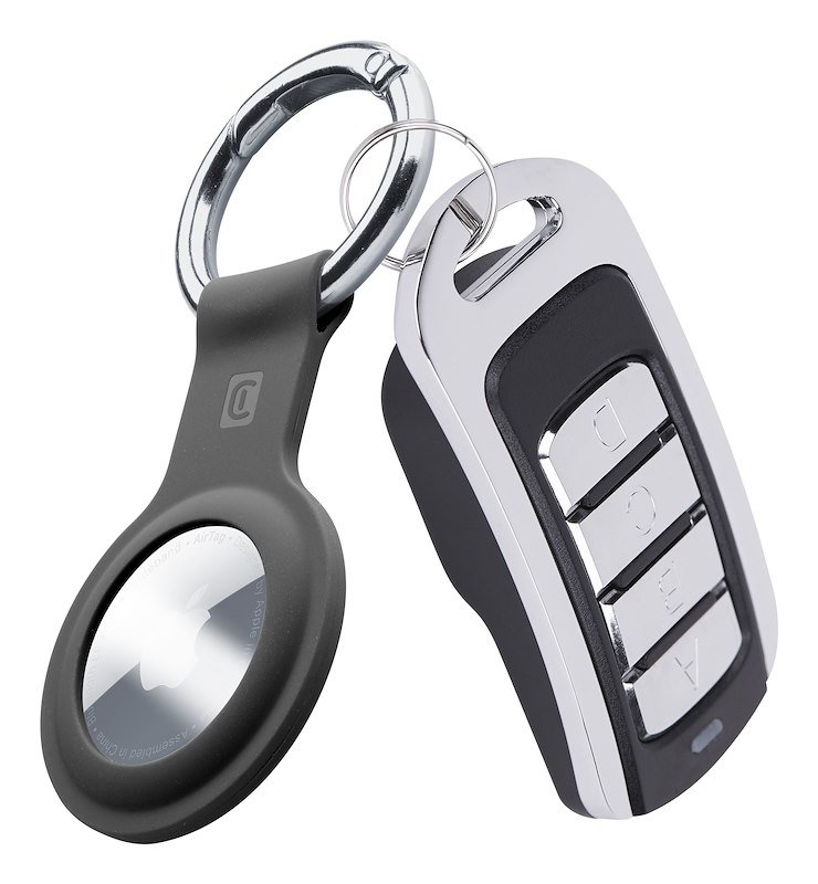 Cellularline Key Ring - AirTag Airtagkeyringk Nero