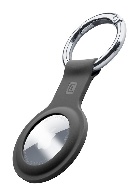 Cellularline Key Ring - AirTag Airtagkeyringk Nero