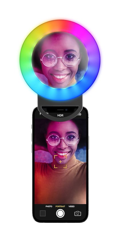 Cellularline Selfieringcolpockk Nero