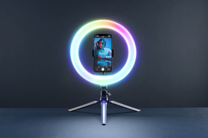 Cellularline Selfieringcolork Nero