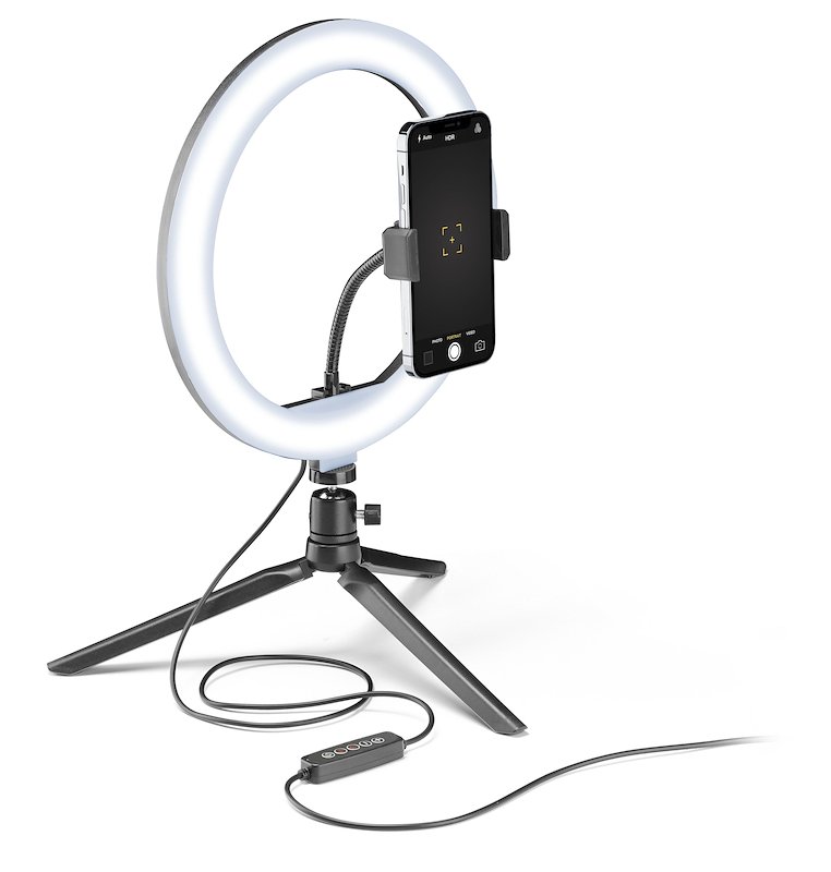 Cellularline Selfieringcolork Nero