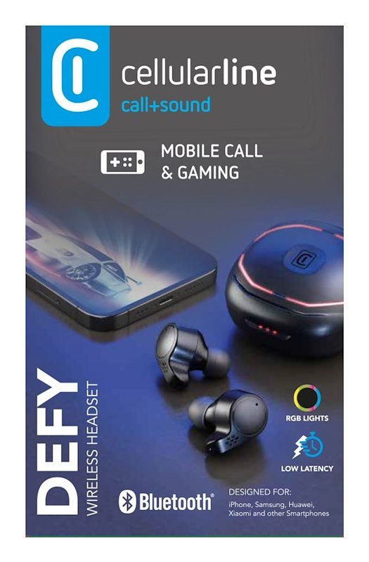 CELLULARLINE BTDEFYTWSK Nero