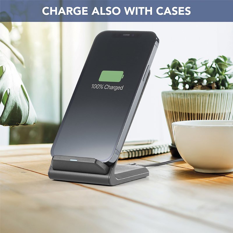 Cellularline Docking station Wirelesstand10wk Nero