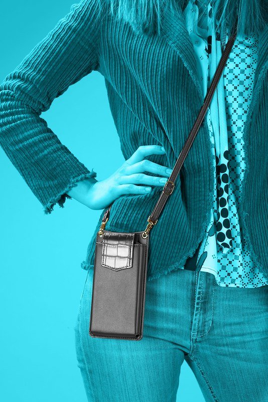 Cellularline Custodia Mini Bag  Minibagessentialk Nero