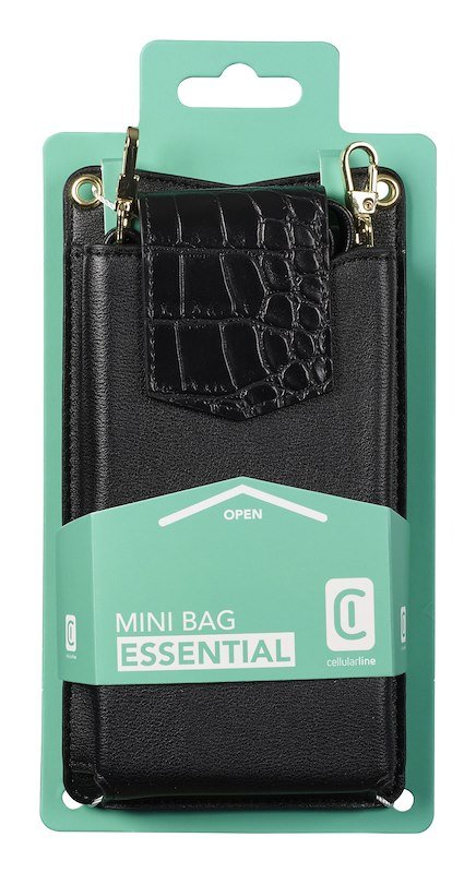 Cellularline Custodia Mini Bag  Minibagessentialk Nero