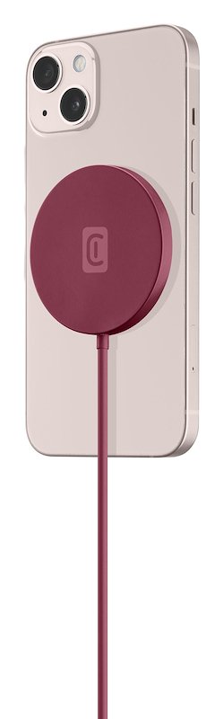 Cellularline MAG Wireless Charger MAGSFWIRELESSCOLR  rosso