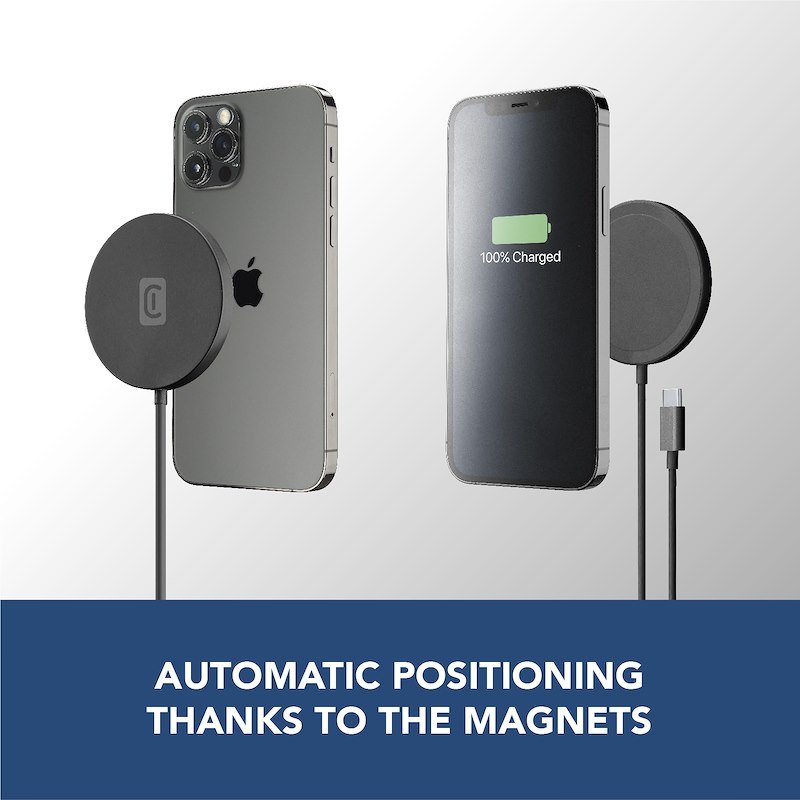 Cellularline MAG Wireless Charger Magsfwirelesscolk Nero