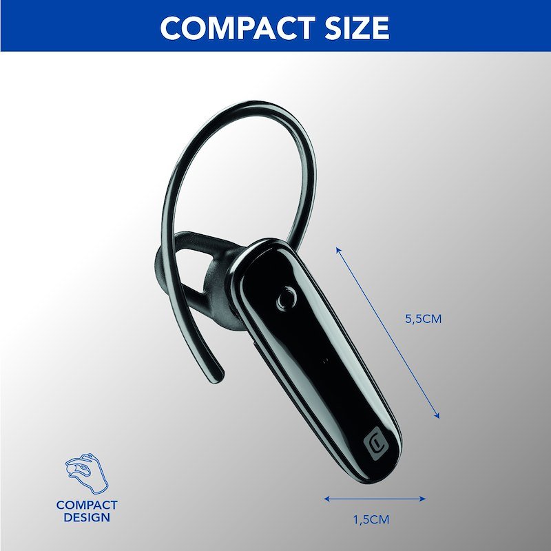 Cellularline Auricolare Bluetooth Btscorek Nero
