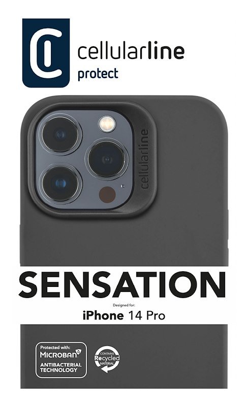 Cellularline custodia  iPhone 14 Pro Sensationiph14prok black
