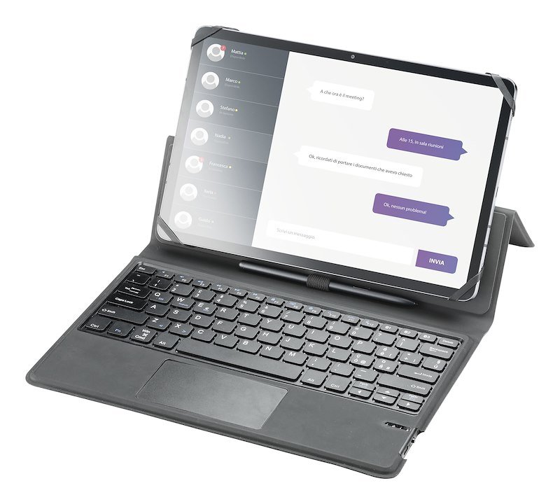 Cellularline Borsa notebook universale+ tastiera bluetooth