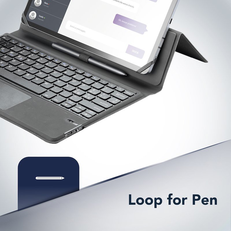 Cellularline Borsa notebook universale+ tastiera bluetooth