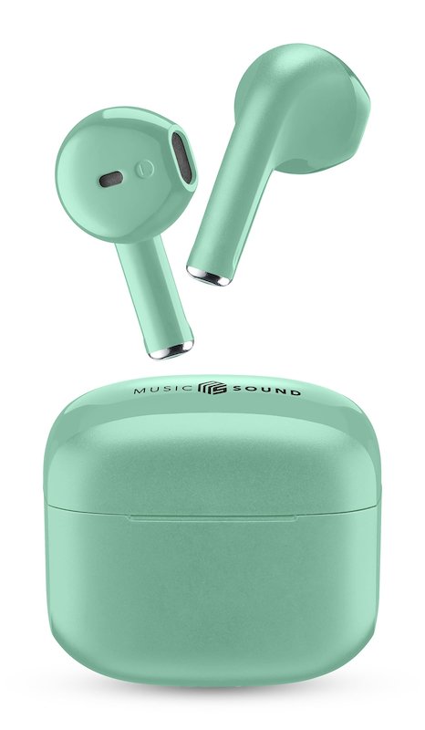 Music Sound Auricolari Wireless SWAG Verde
