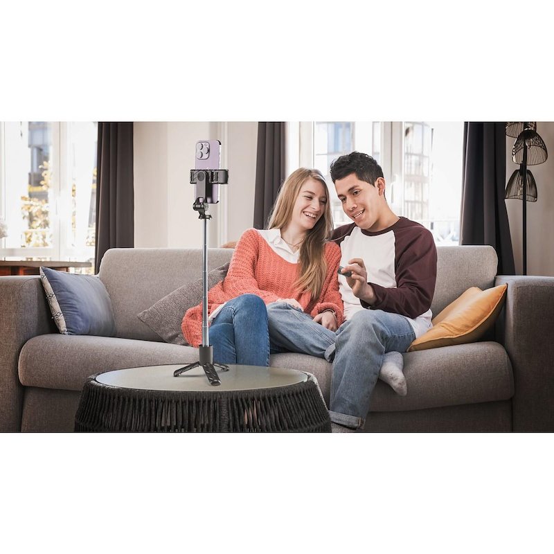 Cellularline Asta Selfie Treppiede BTSSSPARK Nero