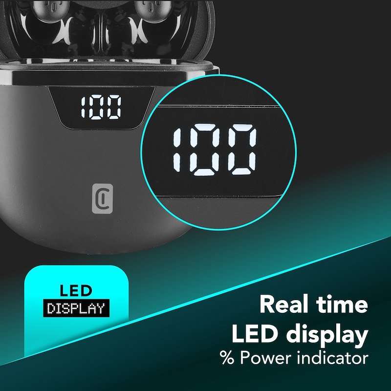 Cellularline Auricolare Bluetooth Btseekprotwsk 	Nero