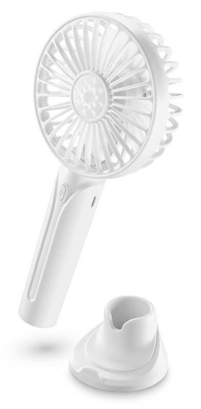 Cellularline Ventilatore Breezy per Smartphone PORTABLEFANW Bianco