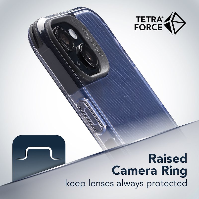 Cellularline Custodia iPhone 15 Tetraciph15t Trasparente