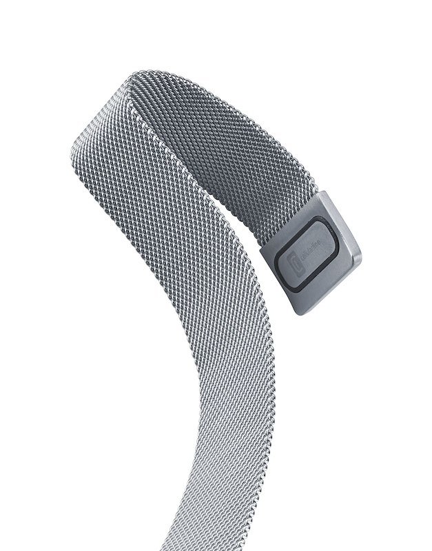 Cellularline Cinturino Steelappwatch3840s Argento