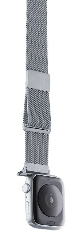 Cellularline Cinturino Steelappwatch3840s Argento