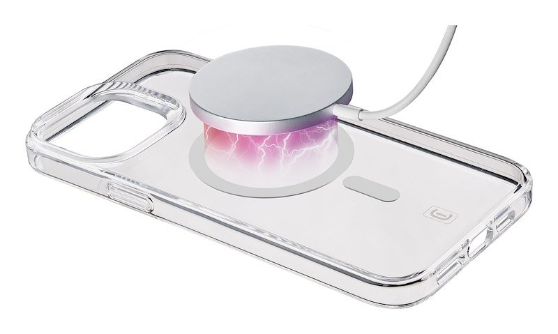 Cellularline Custodia iPhone 15 Plus Glossmagiph15maxt Trasparente