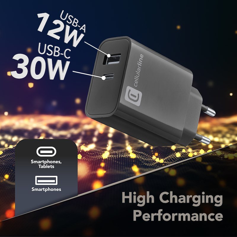 Cellularline Multipower PD 32W Achusb2pd32wk