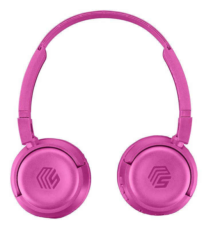 Music Sound Cuffie Bluetooth Vibed Rosa