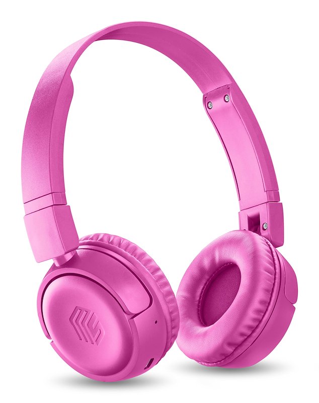 Music Sound Cuffie Bluetooth Vibed Rosa