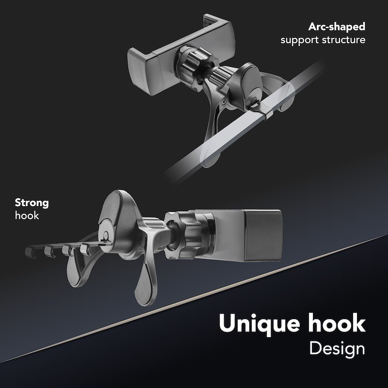 Cellularline Supporto Smartphone Auto Spinholderventk Nero