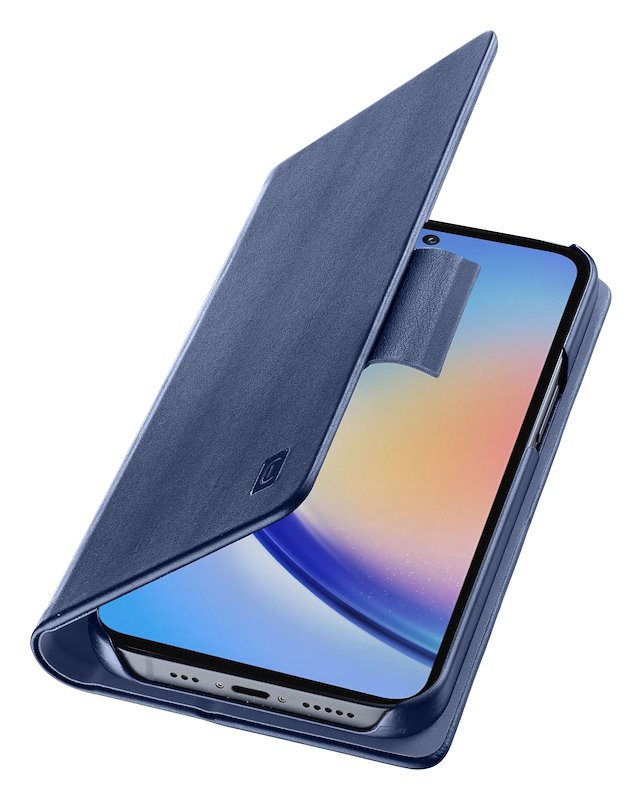 Cellularline Custodia a libro Book Galaxy A35 Book3gala35b Blu