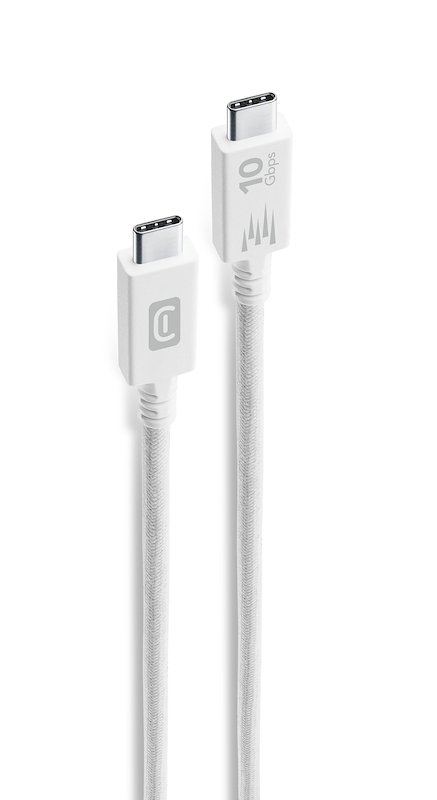 Cellularline Cavo USB-C Usbdata31c2c1mw Bianco