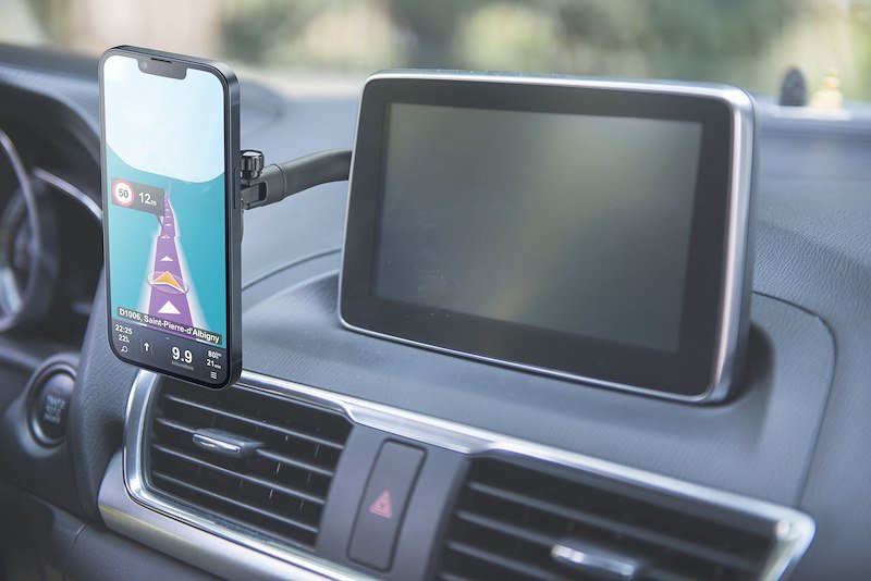 Cellularline Supporto Smartphone Auto Magsfholderscreenk Nero