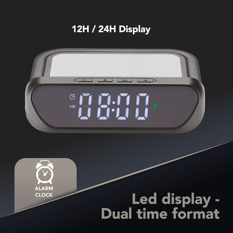 Cellularline Orologio Smart Wireless WIRELESSCLOCK2K