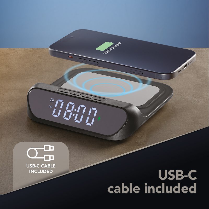 Cellularline Orologio Smart Wireless WIRELESSCLOCK2K