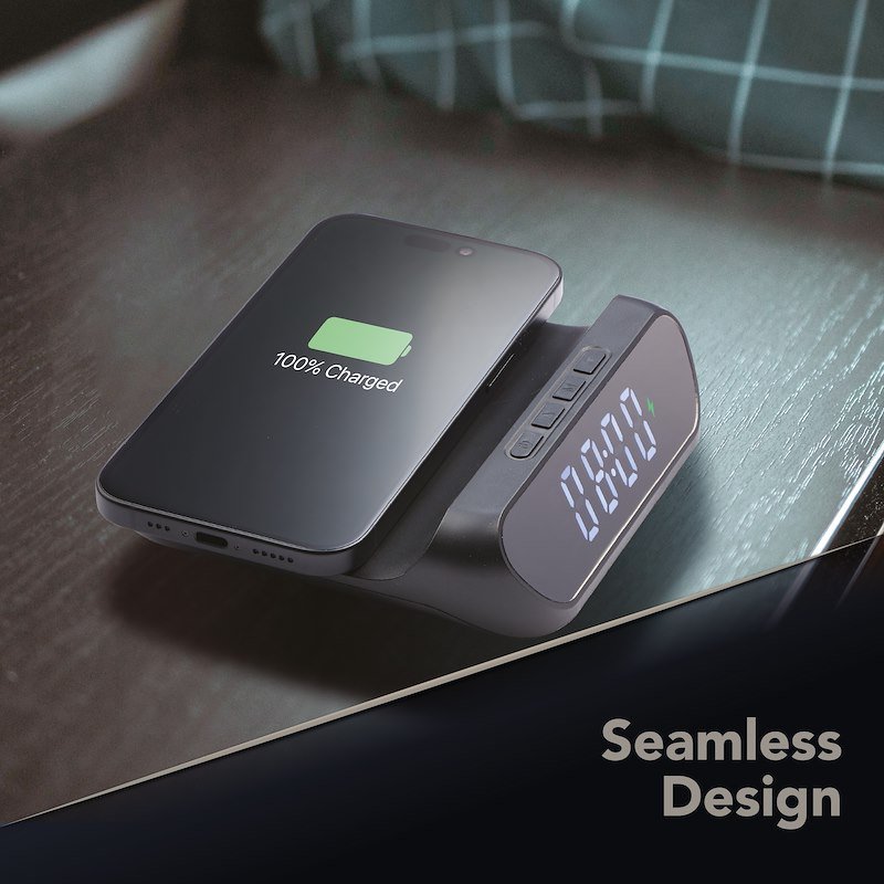 Cellularline Orologio Smart Wireless WIRELESSCLOCK2K