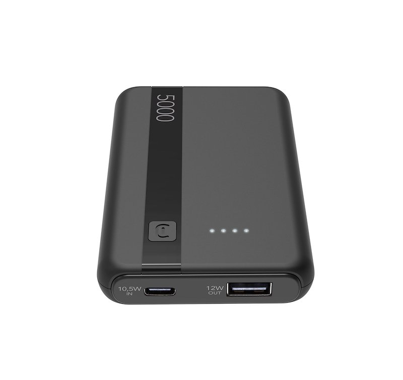 Cellularline Power Bank PBENTRY5000K Nero