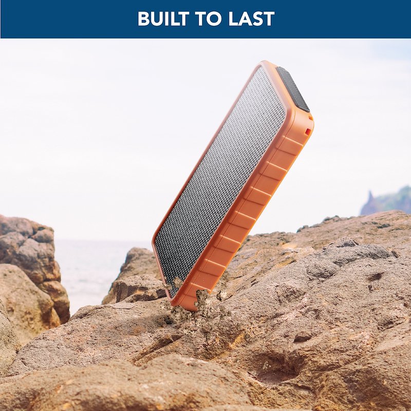 Cellularline Power Bank SOLAR FAST CHARGE PBSOLAR10000O Arancione