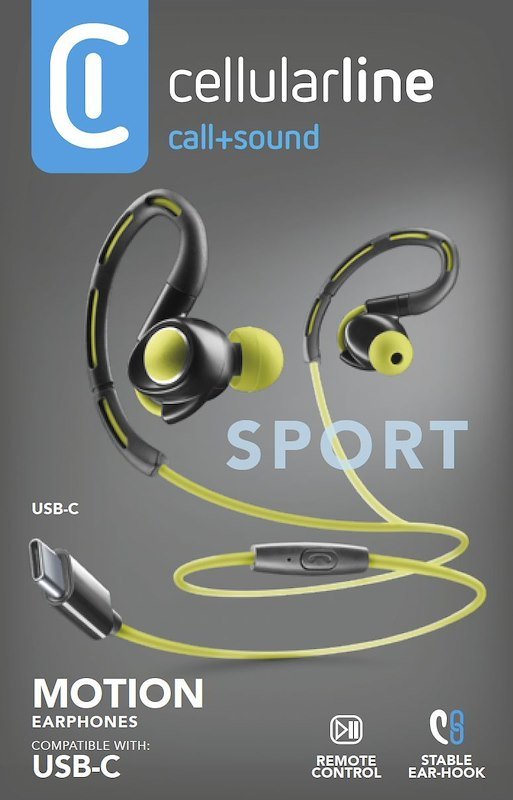 Cellularline Auricolari Sportivi SORROW AUSPORTTYPECL Lime