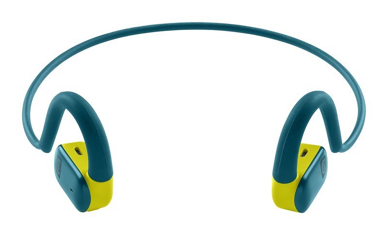 Cellularline Auricolari Bluetooth BTSPIRITL Azzurro/Giallo