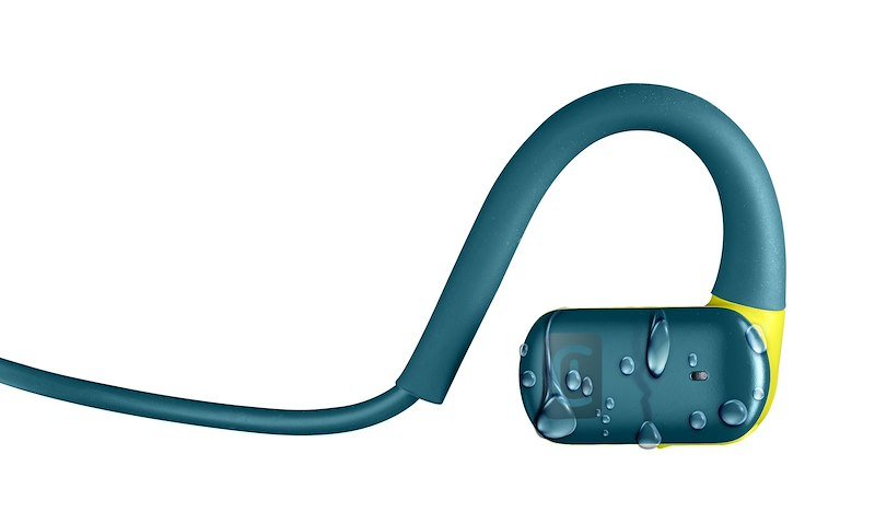 Cellularline Auricolari Bluetooth BTSPIRITL Azzurro/Giallo