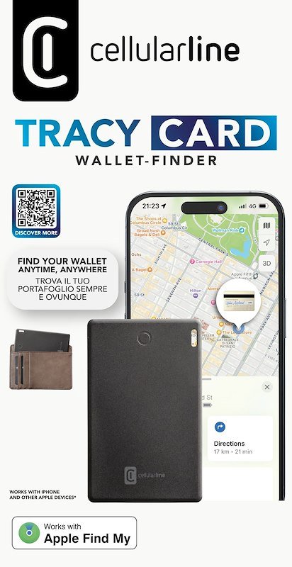 Cellularline BTTRACYCARDK Nero