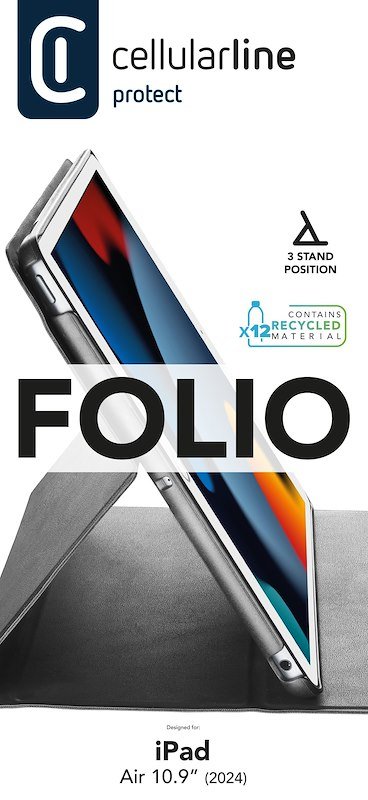 Cellularline Custodia iPad Air 11" (M2) Folioipadair10922k