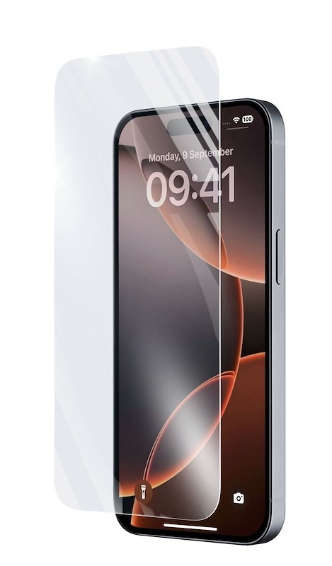 Cellularline Vetro Temperato iPhone 16 Pro / 17 / 17 Pro TEMPGLASSIPH16PRO