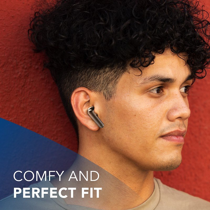 Cellularline Auricolari Bluetooth Voice Capsule Btmstwscapsule244 Blu