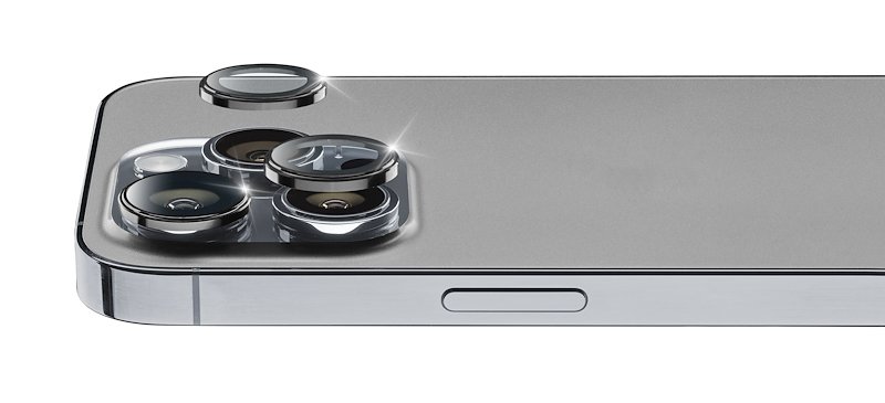 Cellularline Anello Protettivo Fotocamere iPhone 16 Pro/16 Pro Max CAMERARINGIPH16PRM